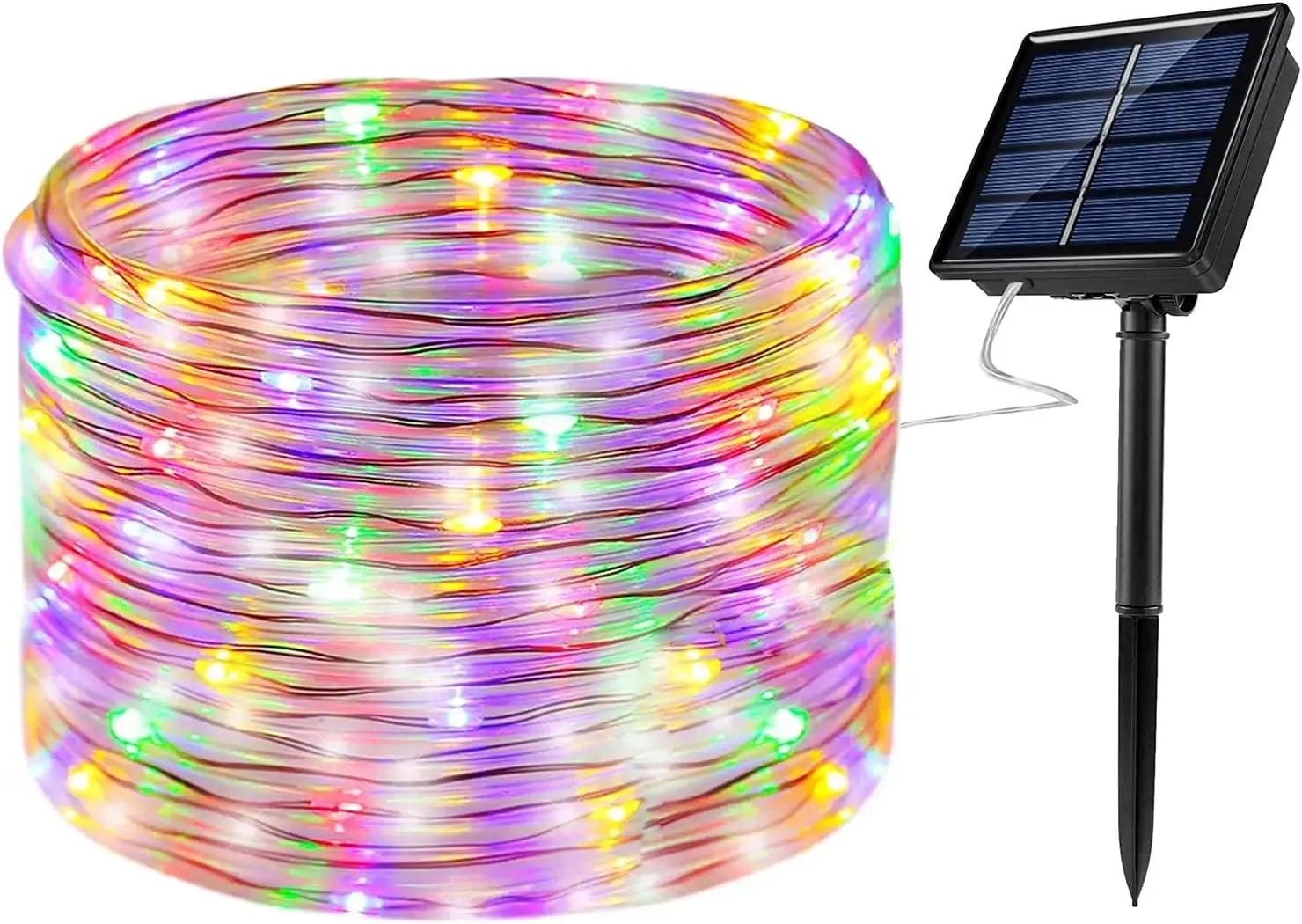 ✨ Solar String Light Outdoor Tube Rope Lights | Waterproof LED for Garden & Party Decor | Flexible & Durable Lighting