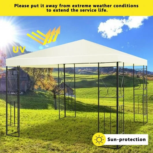 10' x 10' Patio Gazebo Canopy Tent Garden Shelter