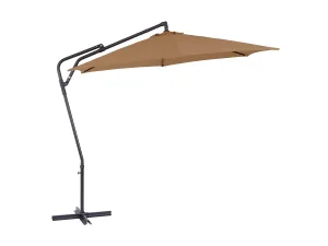 10ft Taupe Cantilever Umbrella