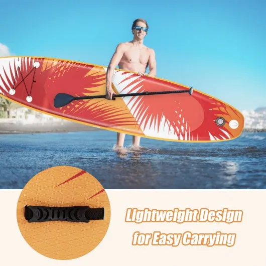 11' Inflatable Stand Up board with Aluminum Paddle Pump