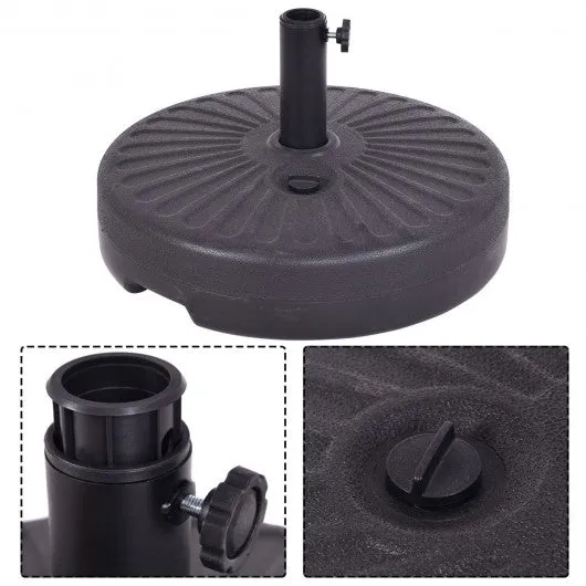 20" Round 23L Water Filled Umbrella Base