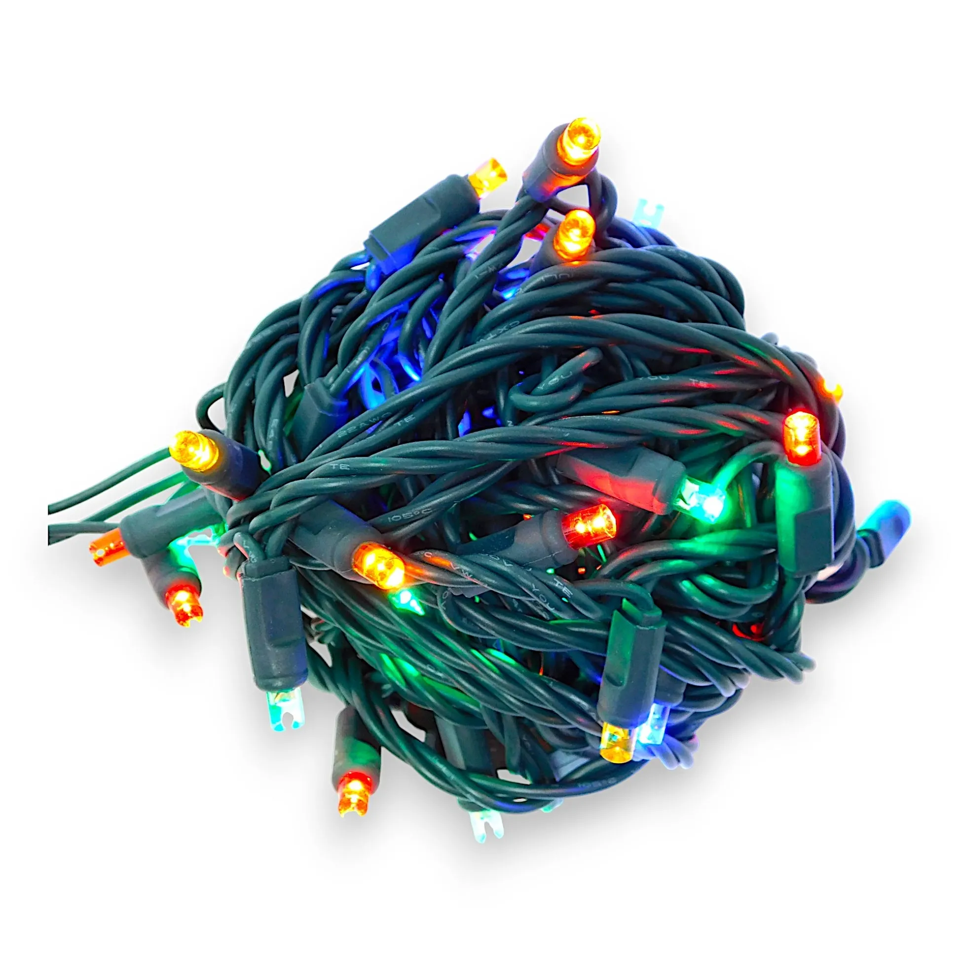 50L 6" Spacing Concave LED Mini Christmas Light (Ball)