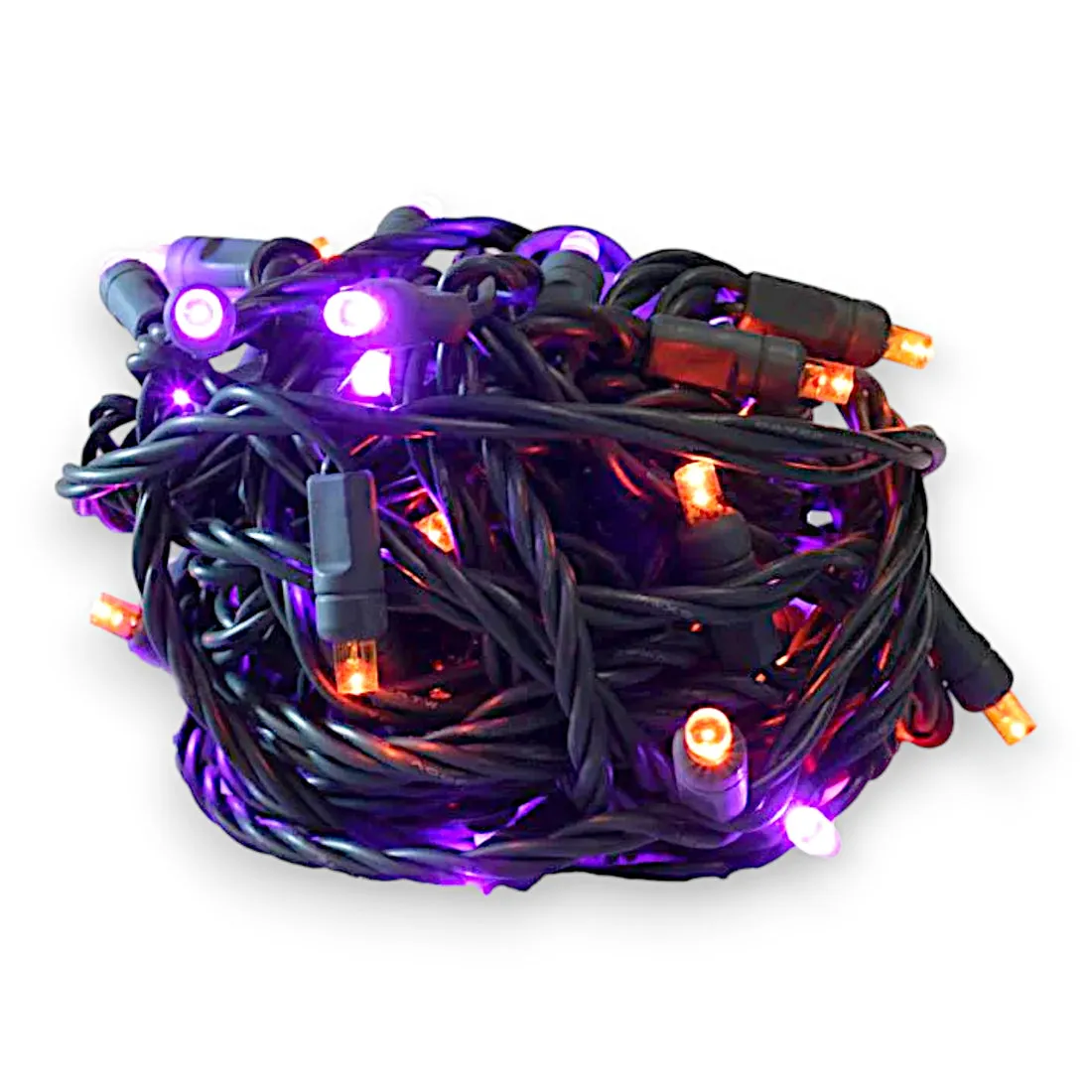 50L 6" Spacing Concave LED Mini Christmas Light (Ball)