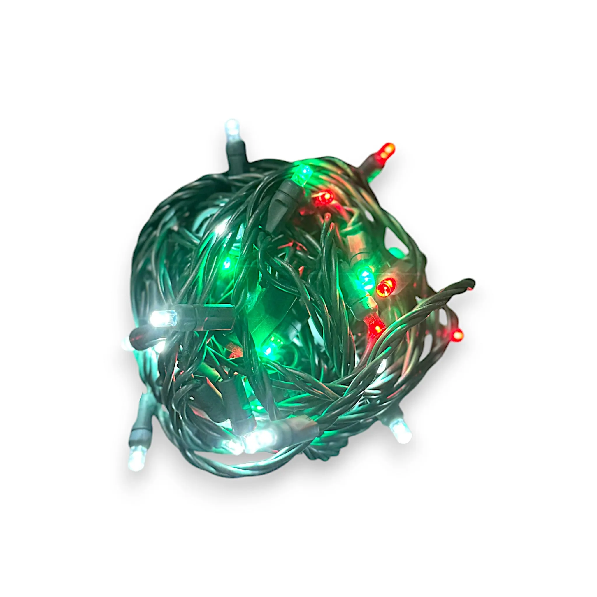 50L 6" Spacing Concave LED Mini Christmas Light (Ball)