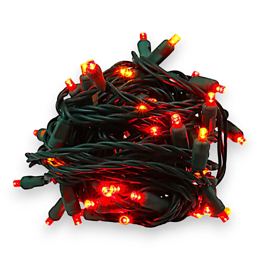 50L 6" Spacing Concave LED Mini Christmas Light (Ball)