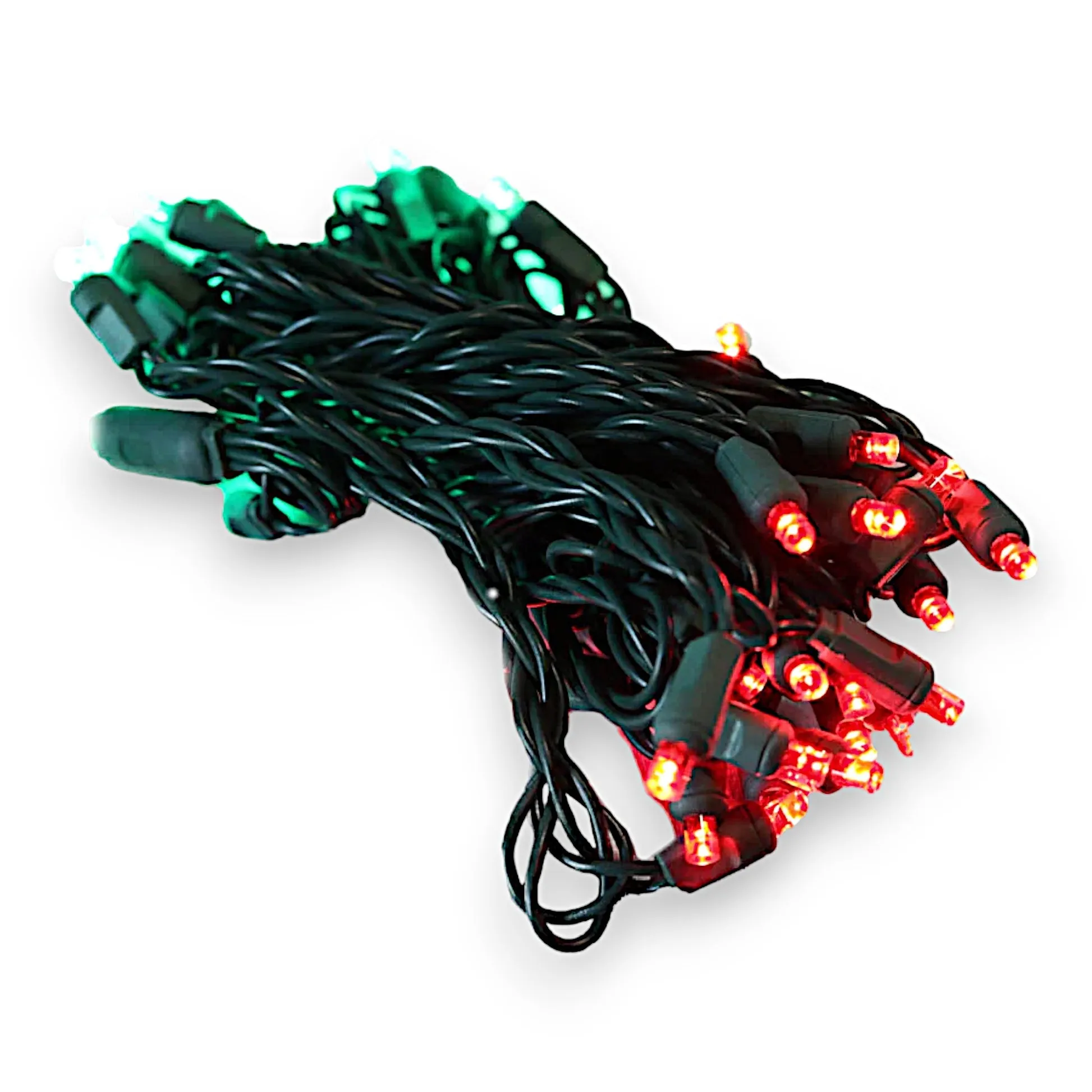 50L 6" Spacing Concave LED Mini Christmas Light (Ball)