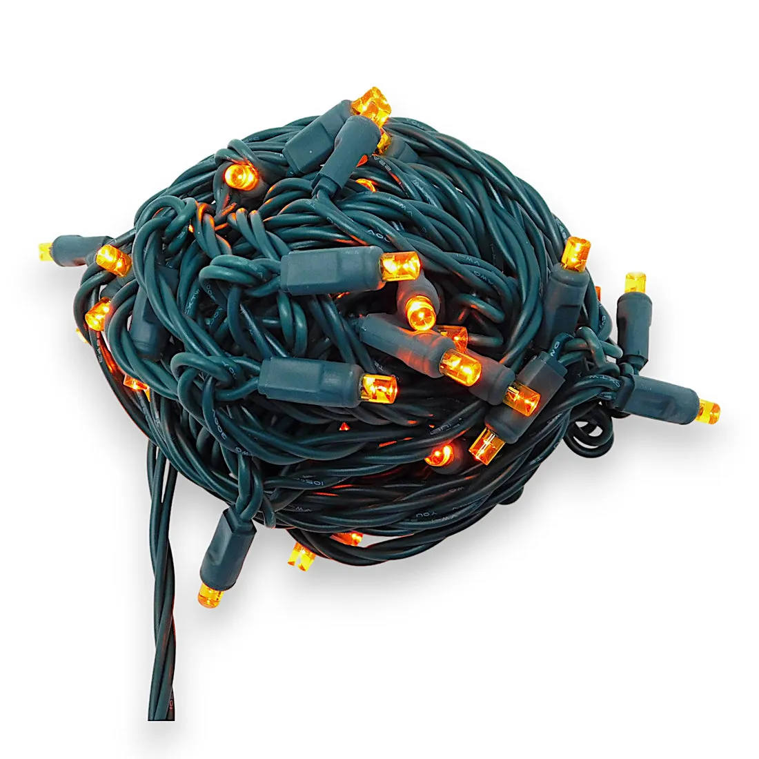 50L 6" Spacing Concave LED Mini Christmas Light (Ball)