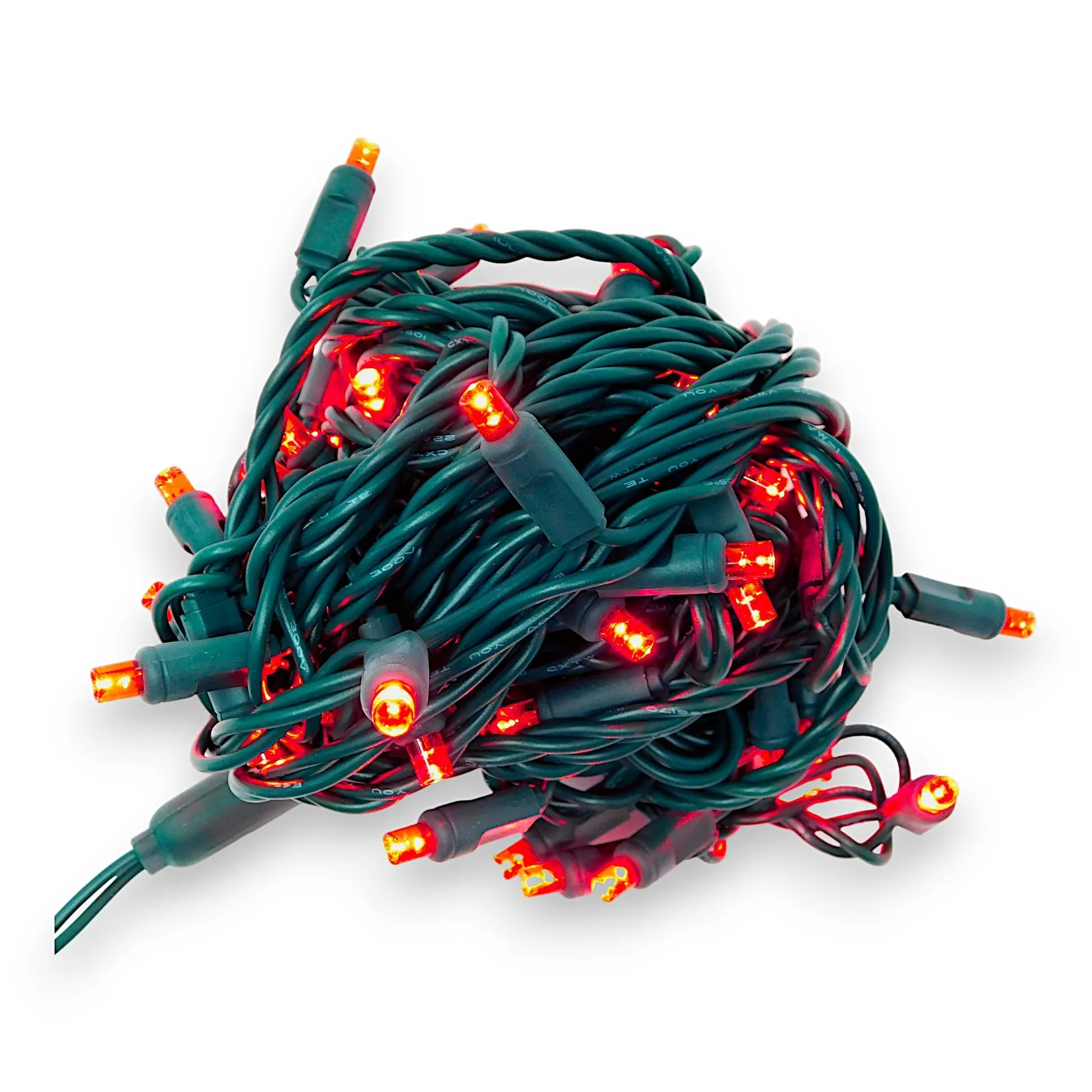 50L 6" Spacing Concave LED Mini Christmas Light (Ball)