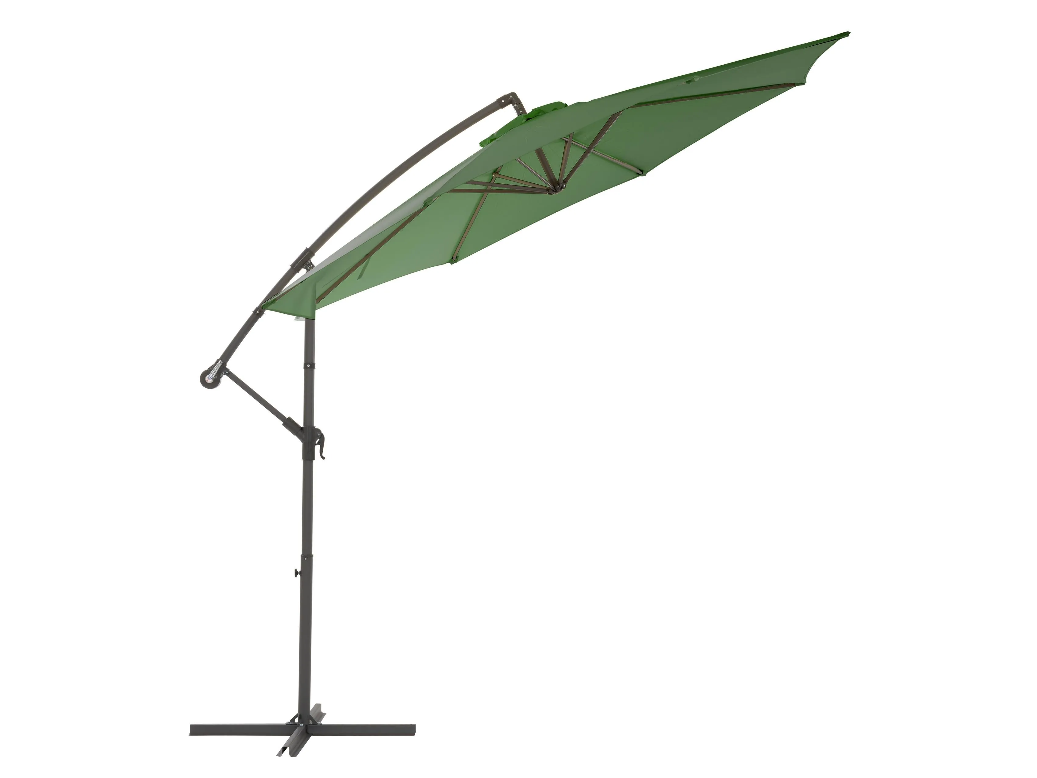 9.5ft Tilting Offset Patio Umbrella - Forest Green