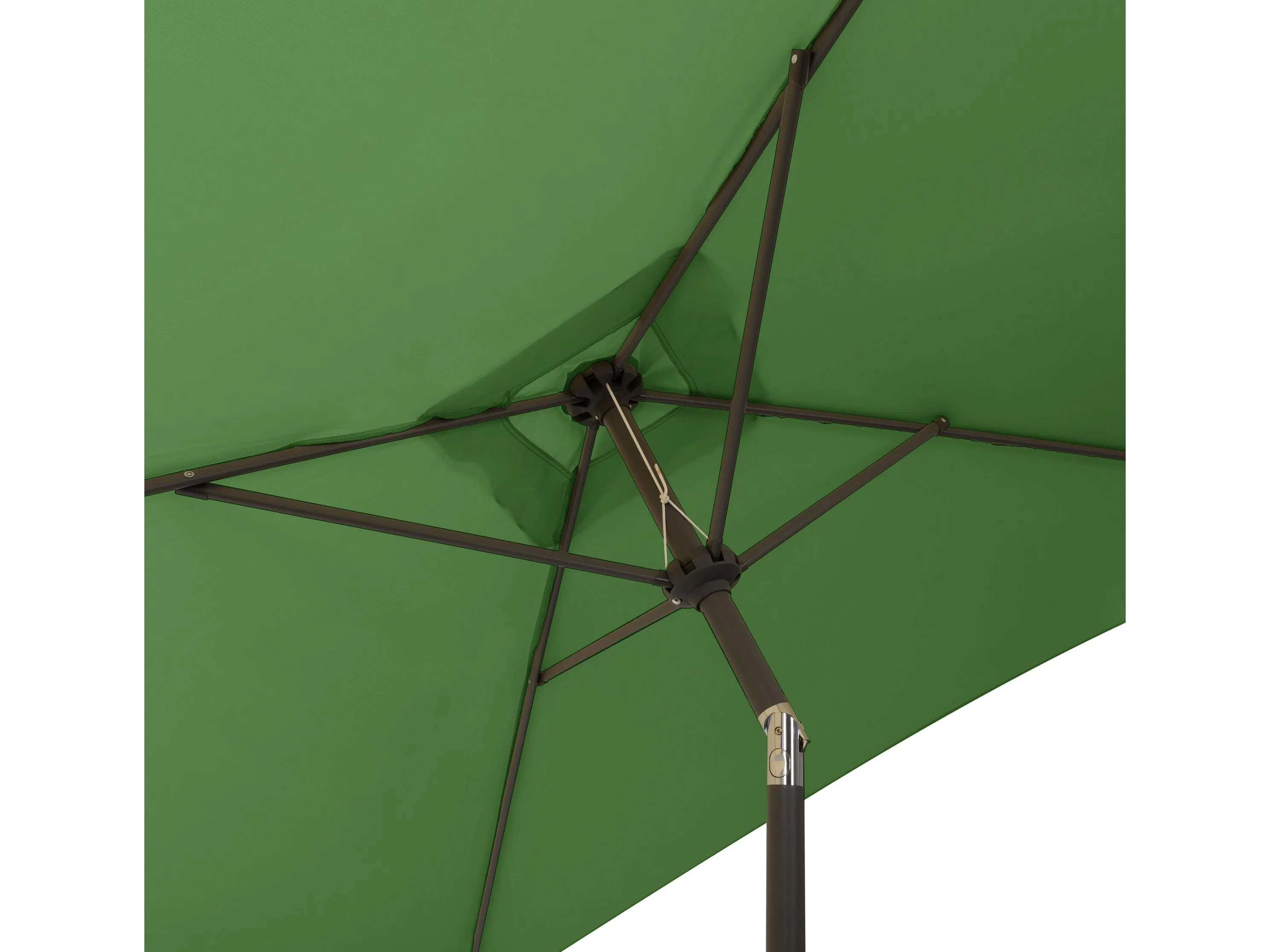 9ft Square Forest Green Patio Umbrella