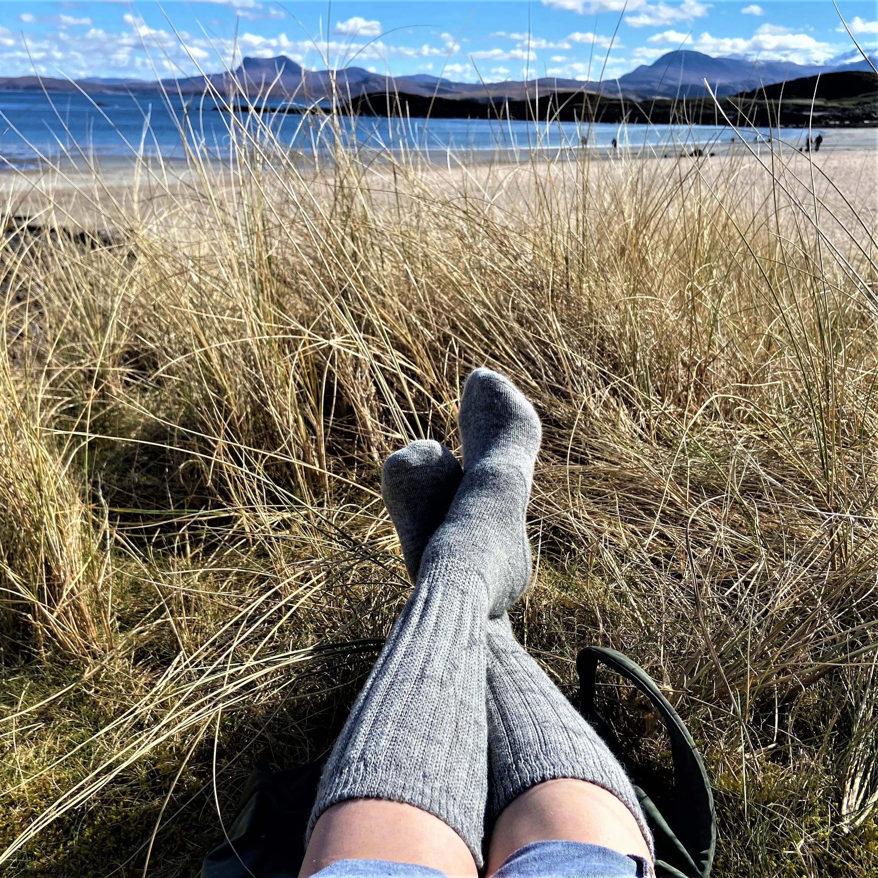 Alpaca Chunky Knee Socks