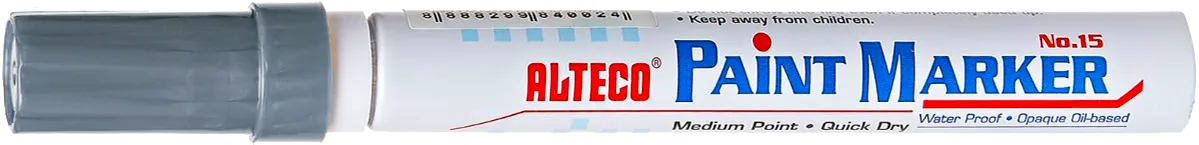 ALTECO PAINT MARKER - SILVER