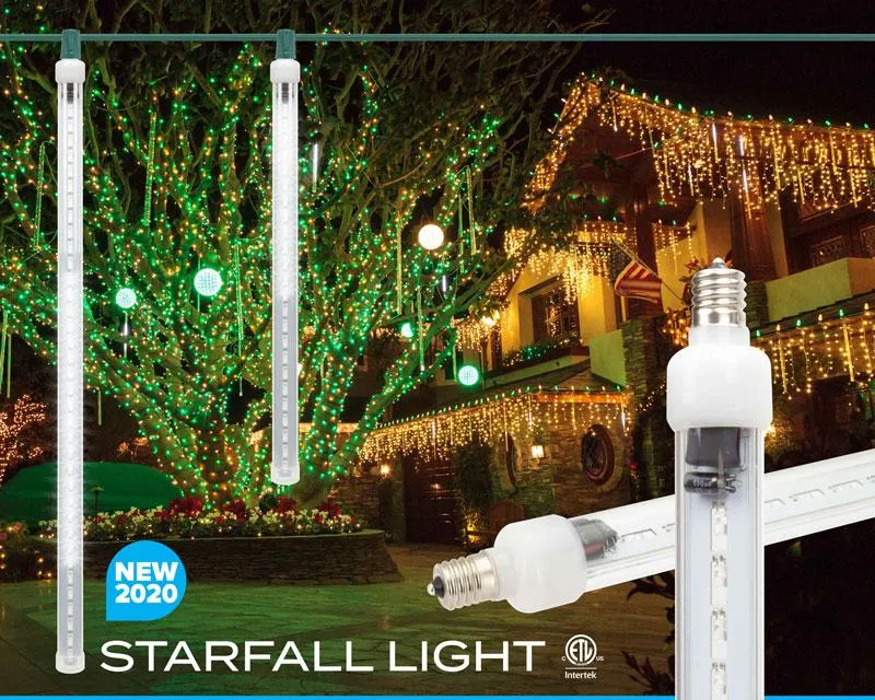 American Lighting STF-E17-WW-36 Starfall Warm White LED Cascading Tube Light - 36 Inch - E17 BASE - 1 Watt - 120 Volts