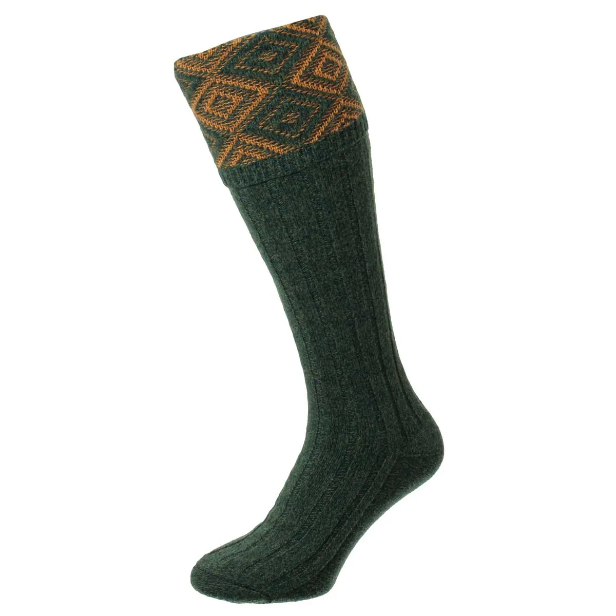 Bisley Duncliffe Diamond Texture Shooting Socks