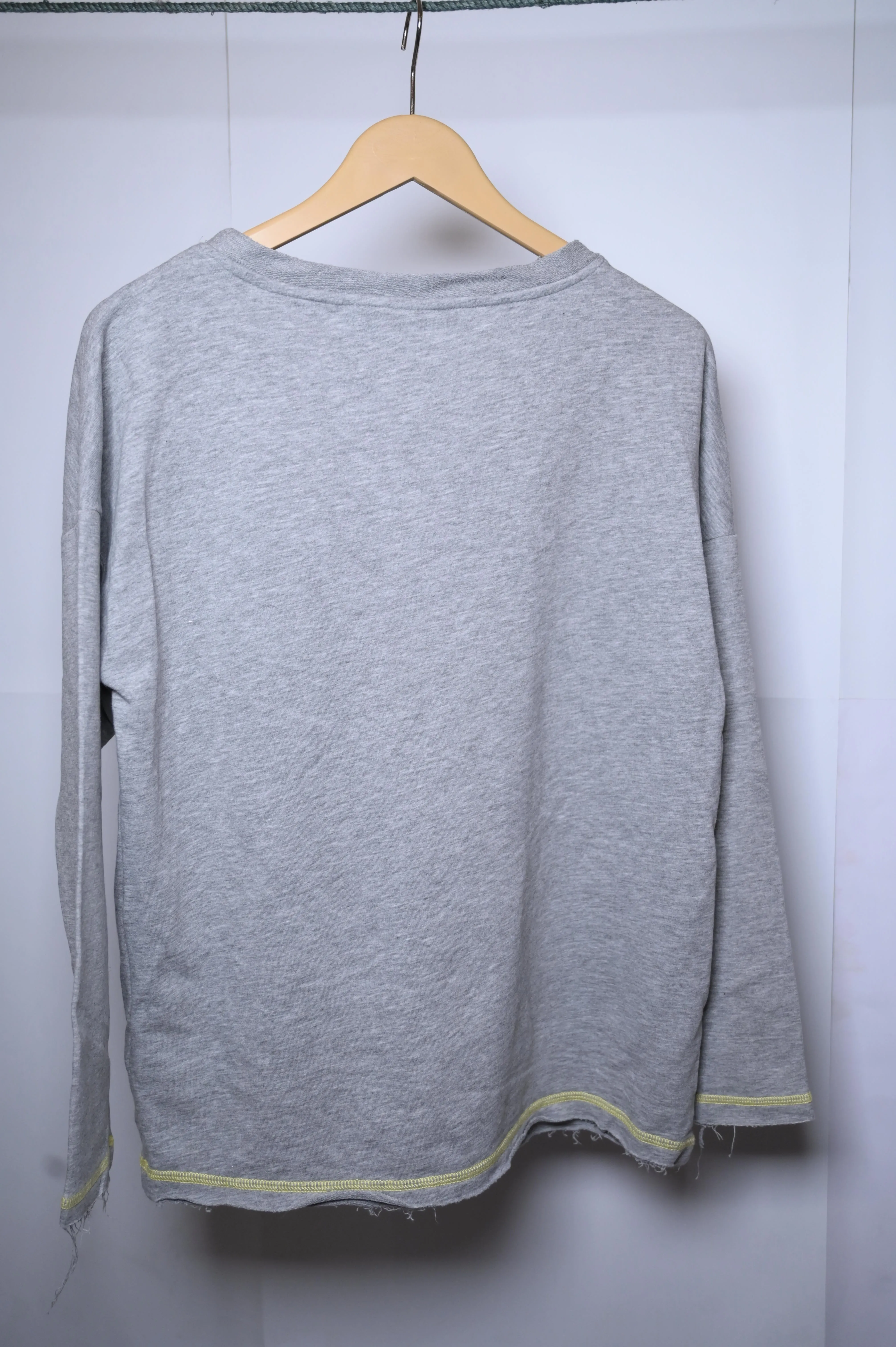 Blue Motion Grey Sweatshirt - Medium