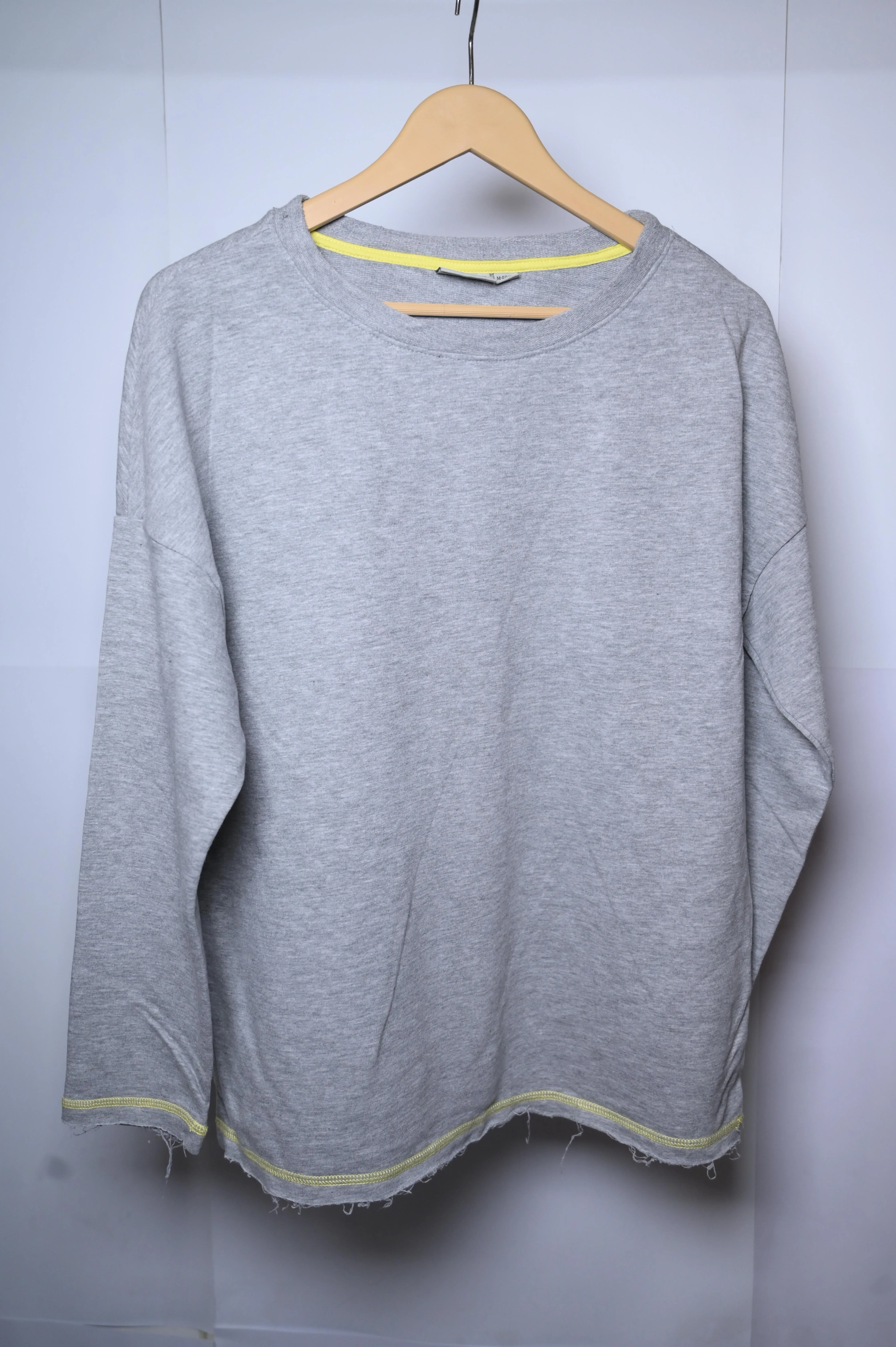 Blue Motion Grey Sweatshirt - Medium