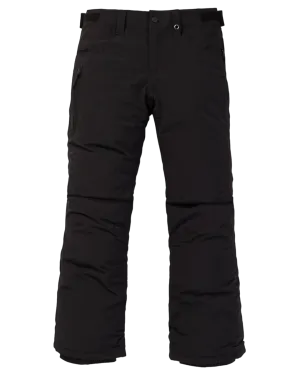 Burton Kids' Barnstorm 2L Snow Pants - True Black