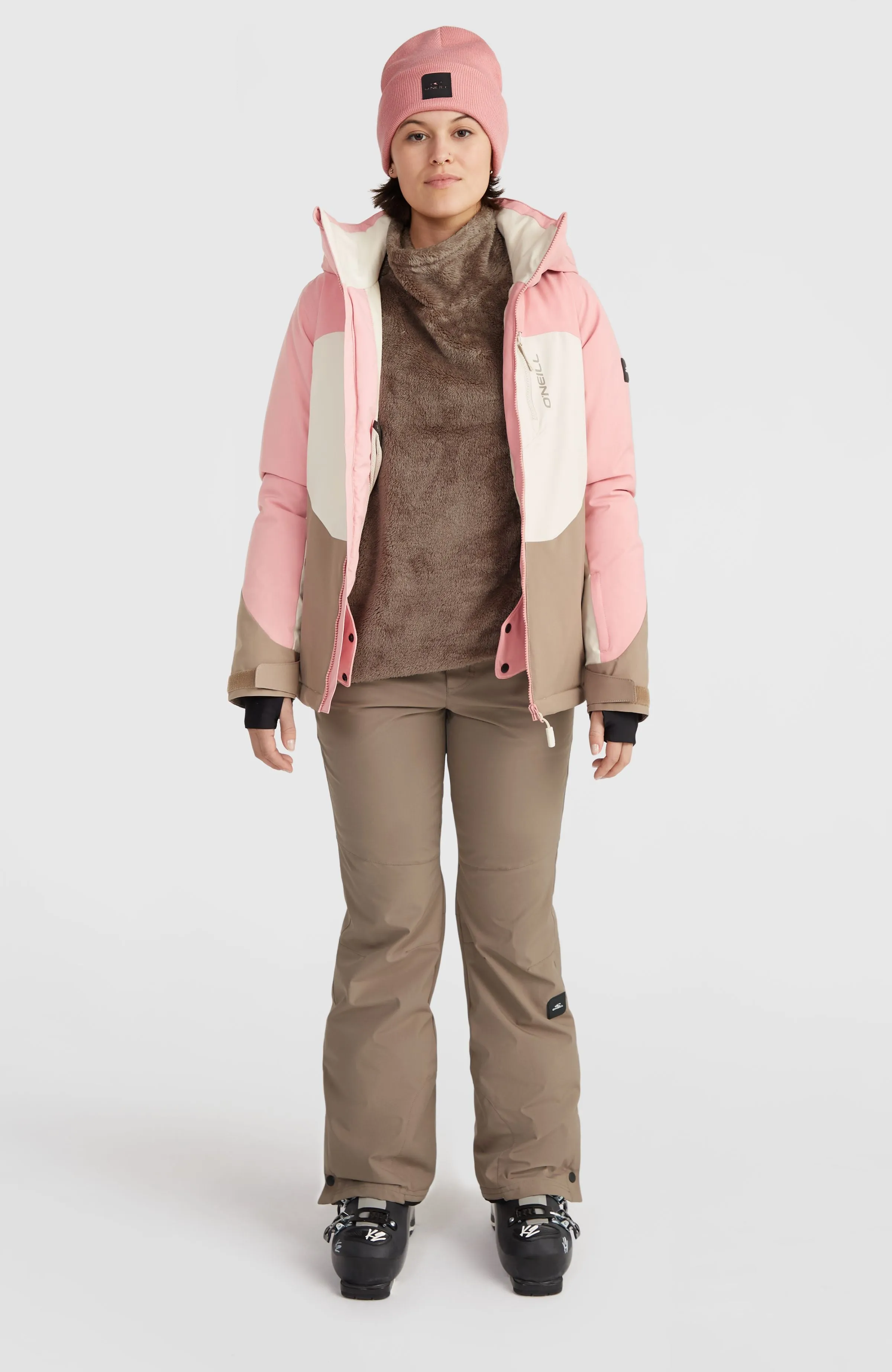 Carbonite Snow Jacket | Genuine Pink Colour Block