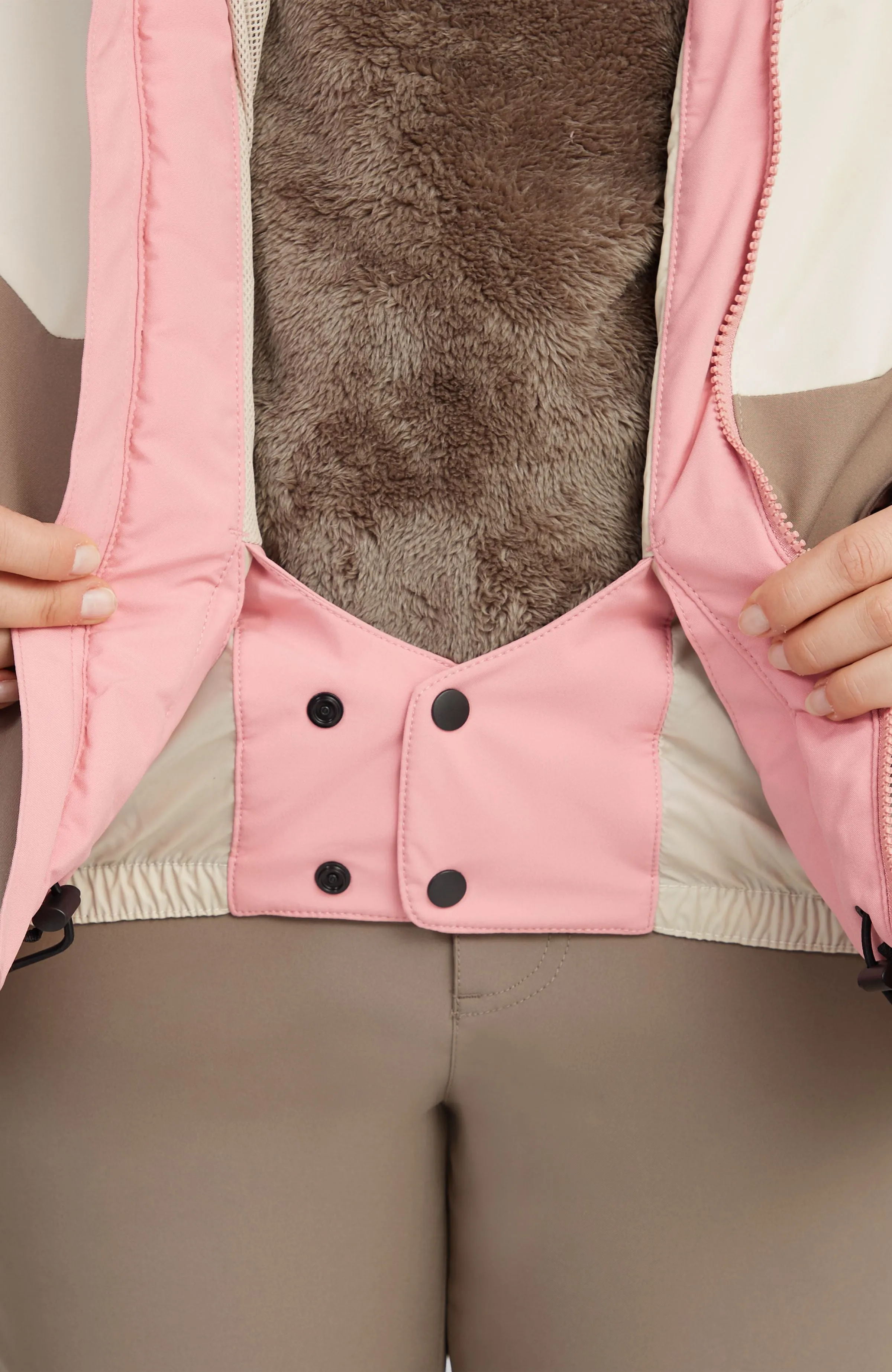 Carbonite Snow Jacket | Genuine Pink Colour Block