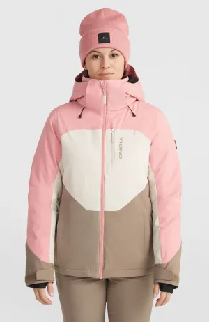 Carbonite Snow Jacket | Genuine Pink Colour Block