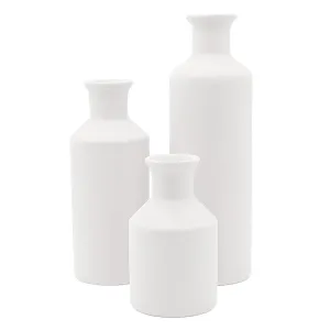 Ceramic Bud Vases, Modern Decorative Vases Small & Tall Vases