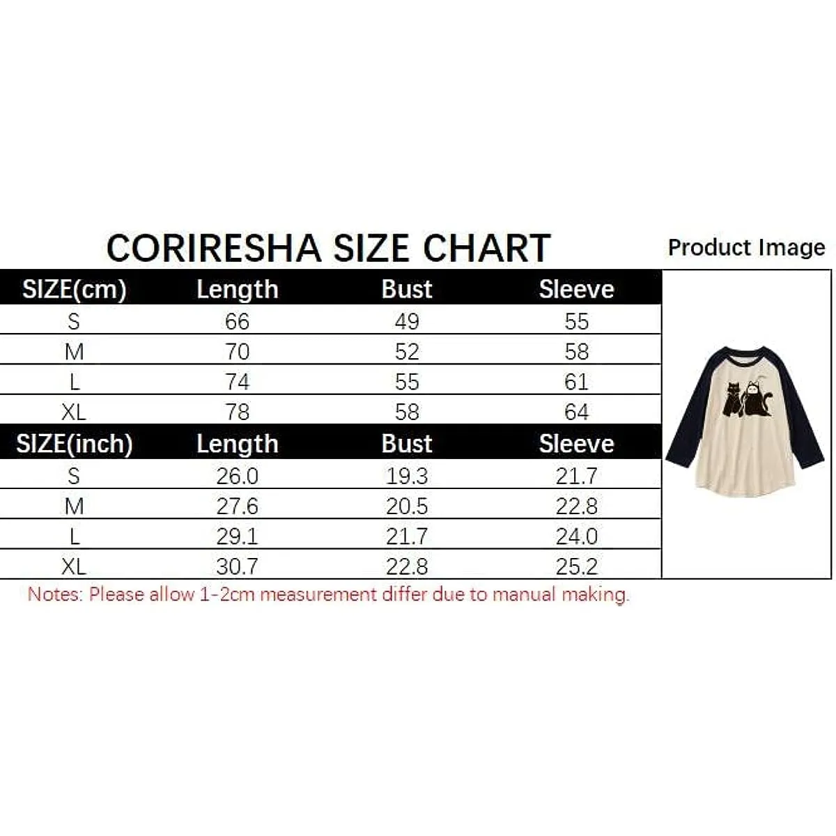 CORIRESHA Teen's Halloween Clothing Cute Ghost Cat Graphic Raglan Sleeve T-Shirt