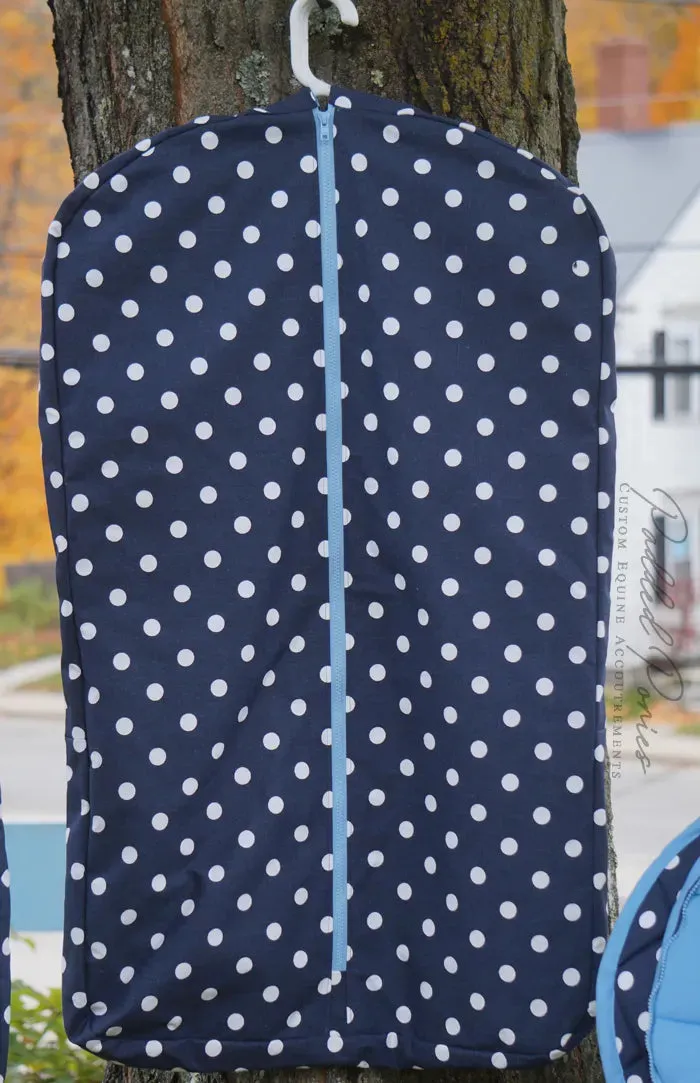 Custom Polka Dot Garment Bag