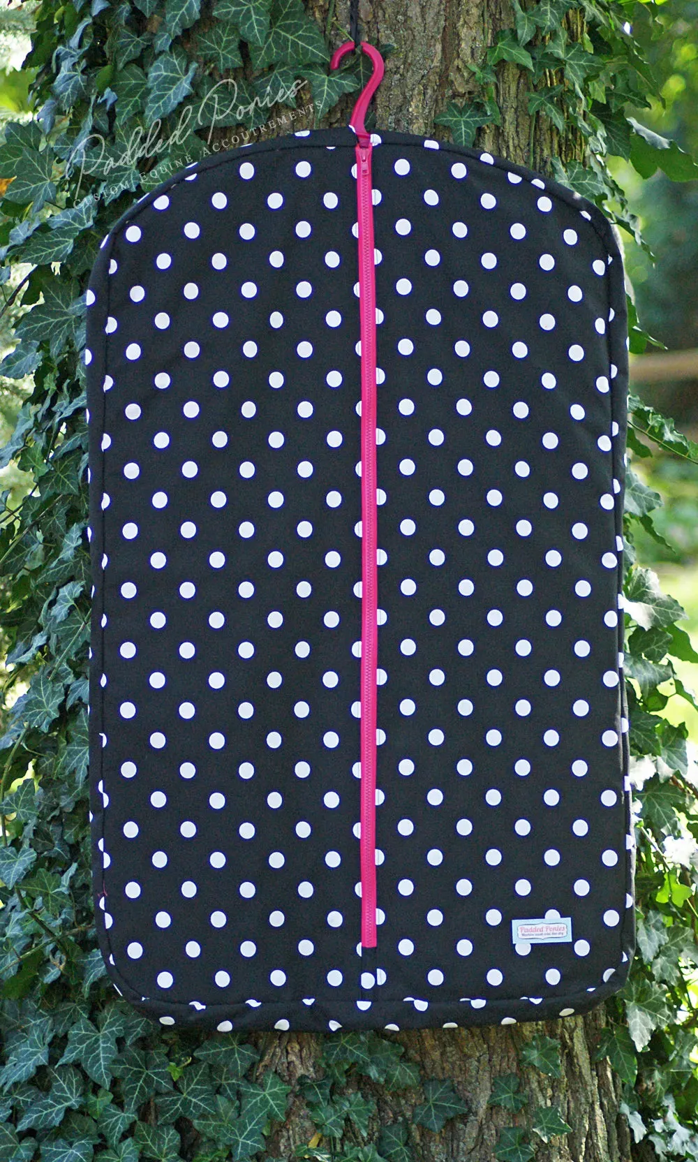 Custom Polka Dot Garment Bag