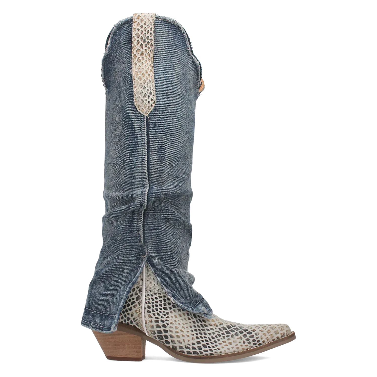 Dingo Shabby - Women's Denim Cowgirl Boots