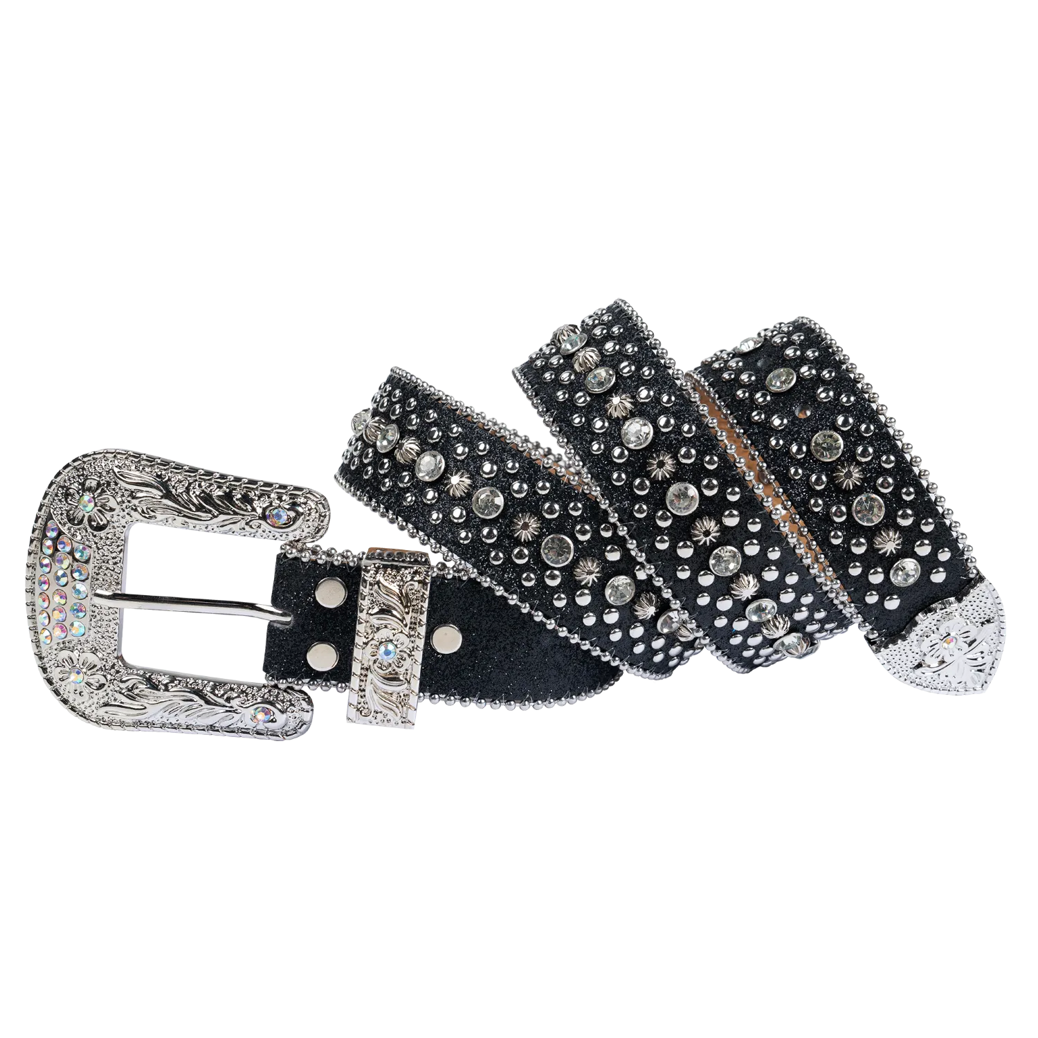 Dream Apparel Premium Strap Men Women Bling Bling Rhinestones Crystal Diamond Belts