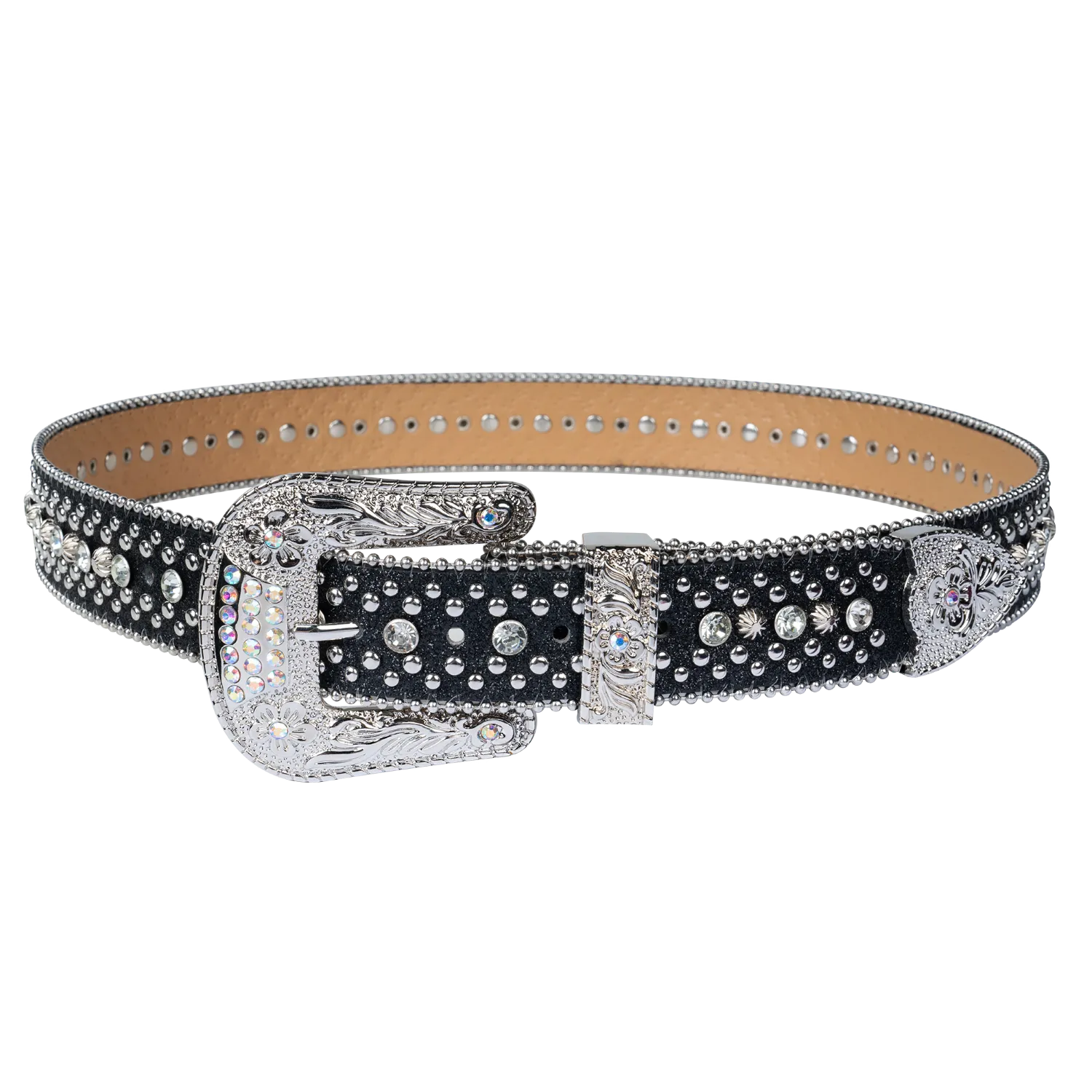 Dream Apparel Premium Strap Men Women Bling Bling Rhinestones Crystal Diamond Belts