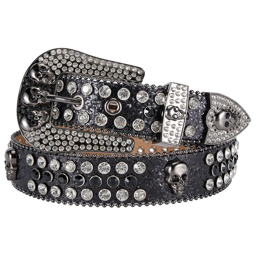 Dream Apparel Premium Strap Men Women Western Fashion Bling Bling Rhinestones Crystal Diamond Belts