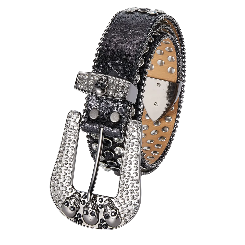 Dream Apparel Premium Strap Men Women Western Fashion Bling Bling Rhinestones Crystal Diamond Belts