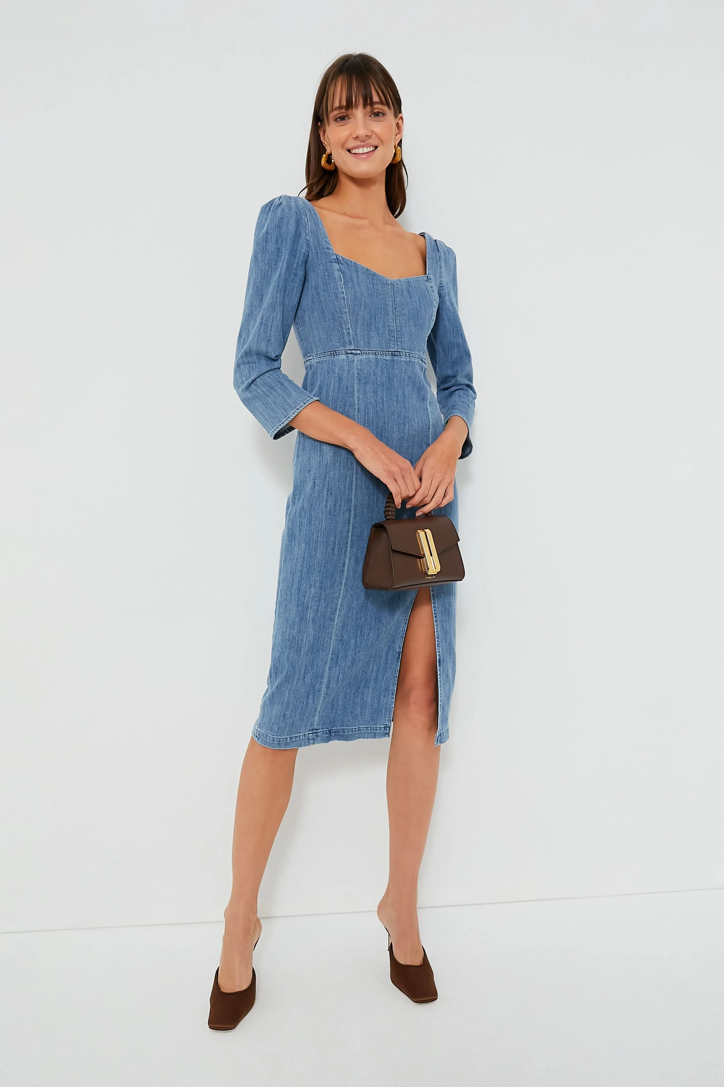 Dusty Blue Tallulah Dress