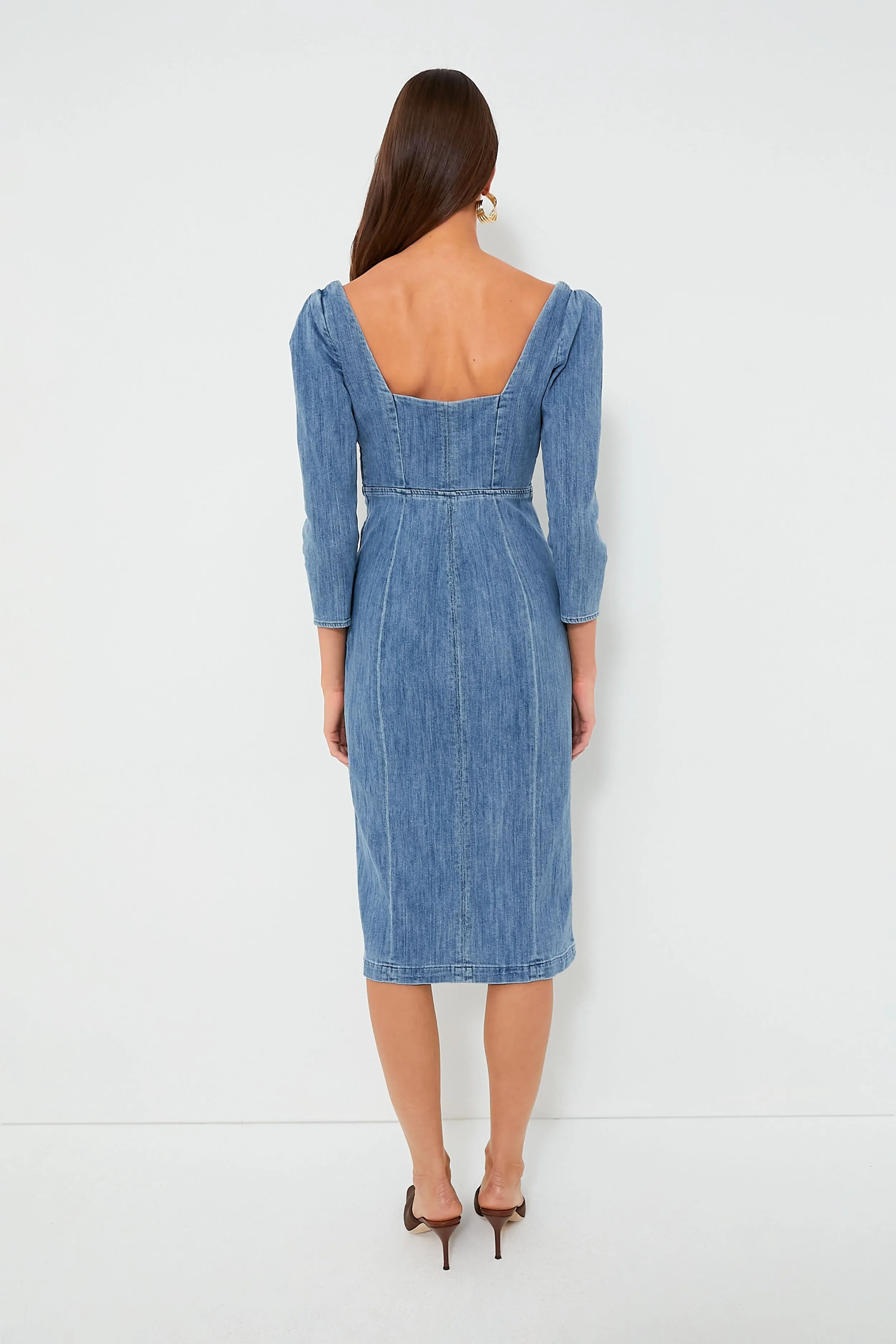 Dusty Blue Tallulah Dress