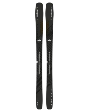 Elan Ripstick '96 Flat Black Edition Snow Skis - 2025