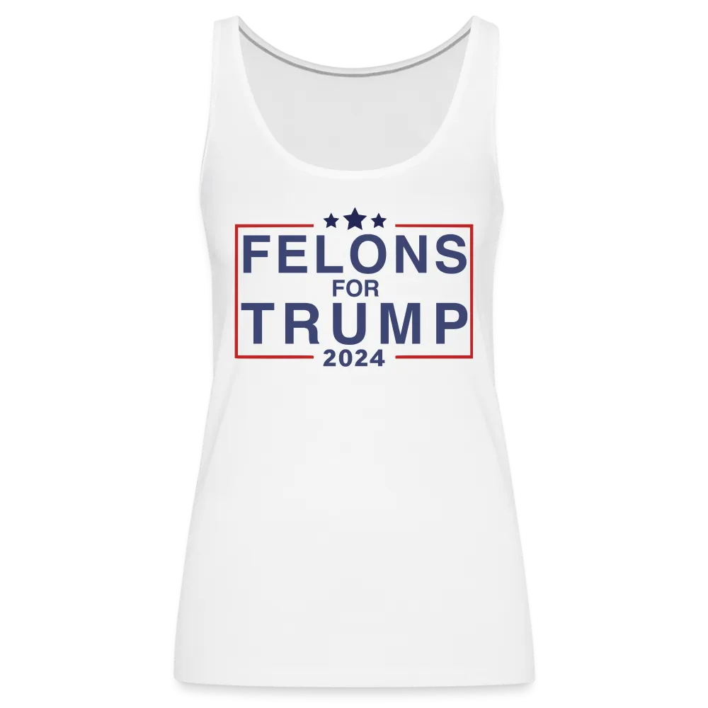 Felons for Trump 2024 Women’s Premium Tank Top