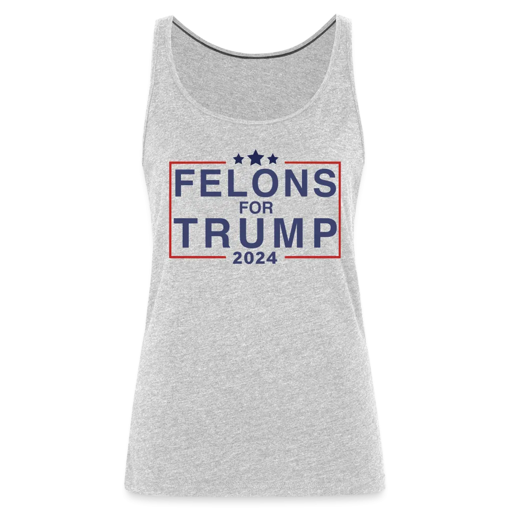 Felons for Trump 2024 Women’s Premium Tank Top