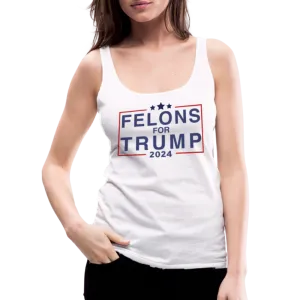 Felons for Trump 2024 Women’s Premium Tank Top