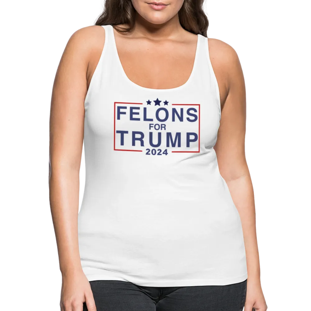 Felons for Trump 2024 Women’s Premium Tank Top