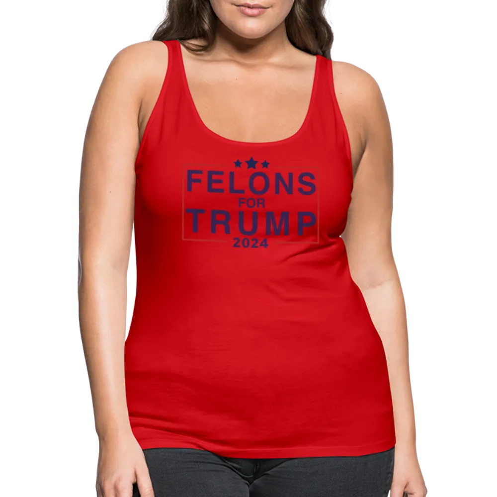 Felons for Trump 2024 Women’s Premium Tank Top