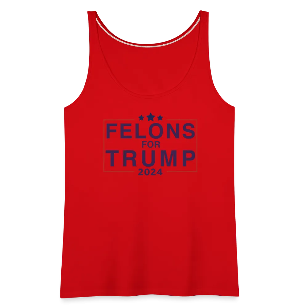 Felons for Trump 2024 Women’s Premium Tank Top