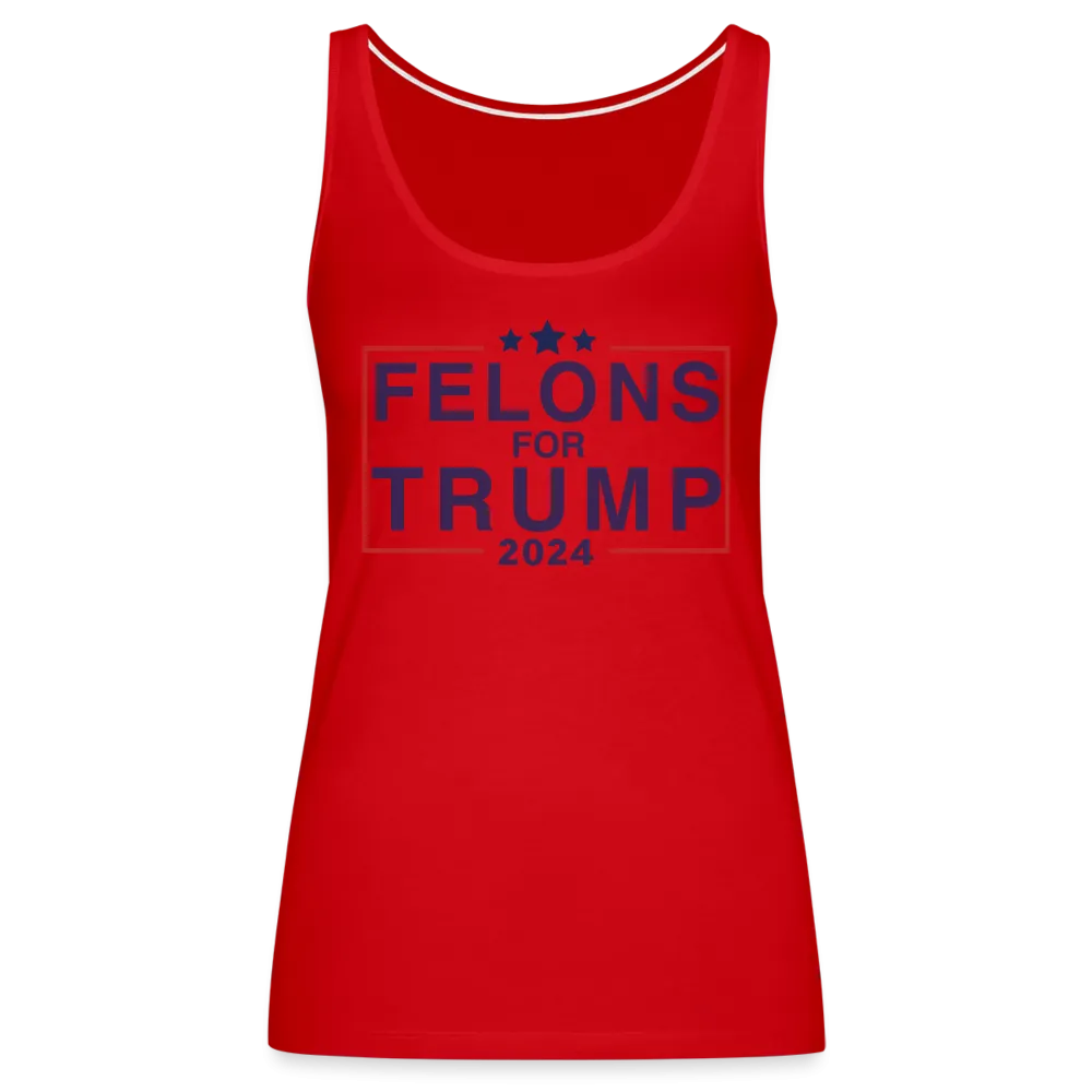 Felons for Trump 2024 Women’s Premium Tank Top