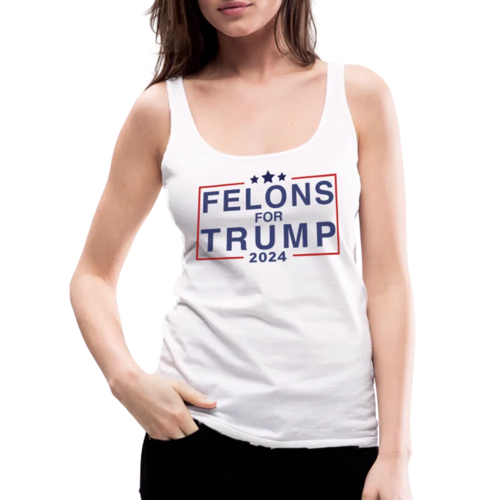 Felons for Trump 2024 Women’s Premium Tank Top