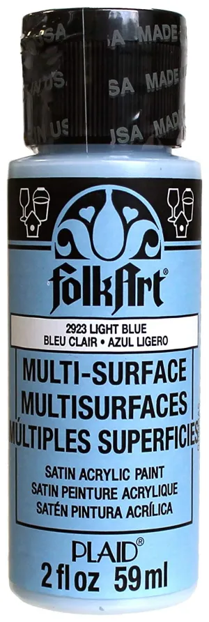 Folkart Multi-Surface Paint - Light Blue