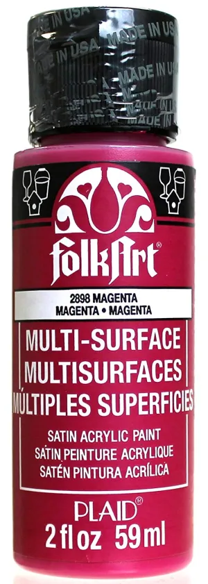 Folkart Multi-Surface Paint - Magenta