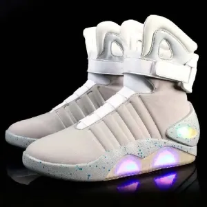 Futuristic Glowing Rechargeable Party LED Boots