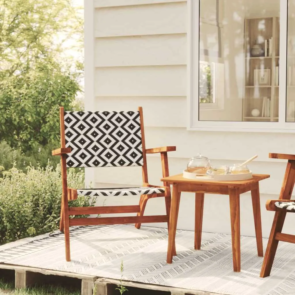 Garden Dining Set Solid Acacia Wood