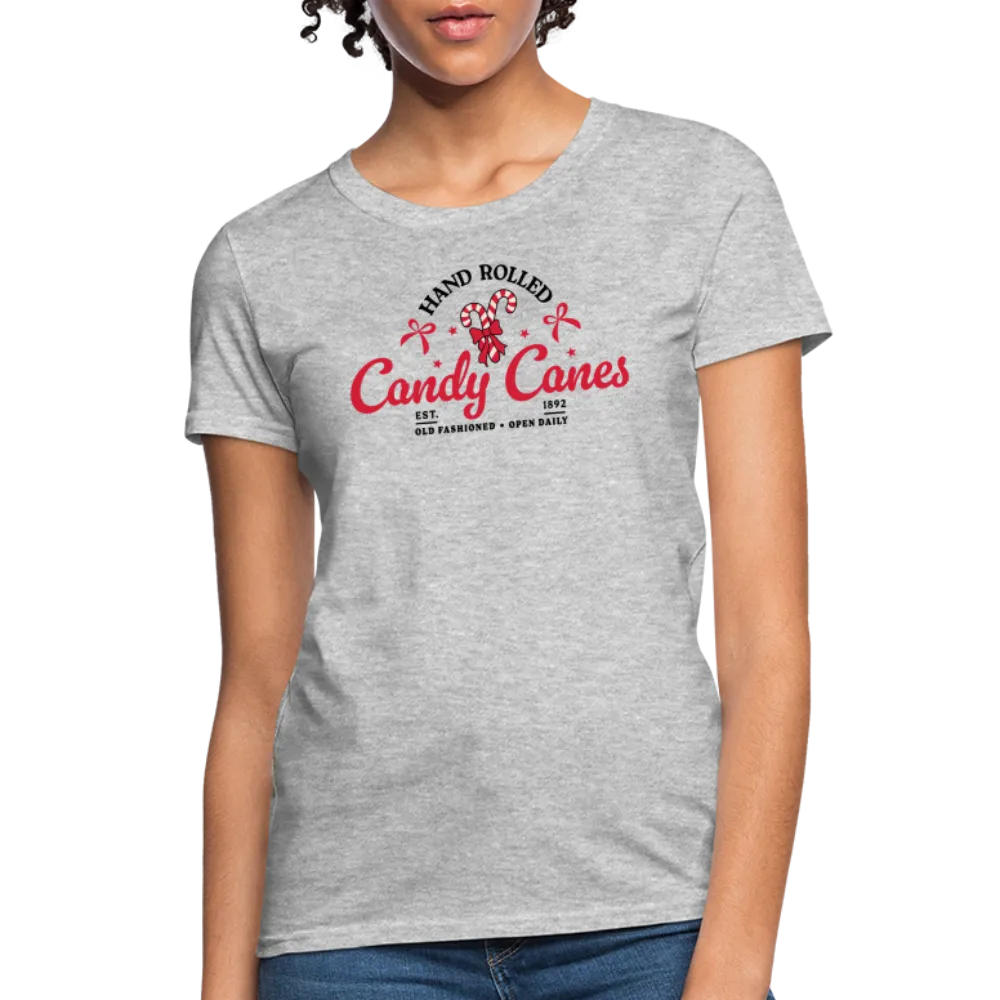 Hand Rolled Candy Canes Women's T-Shirt