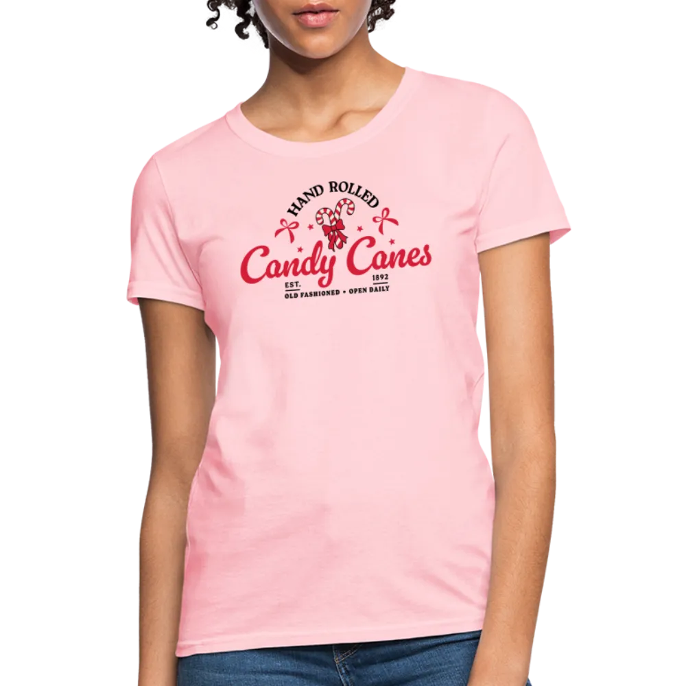 Hand Rolled Candy Canes Women's T-Shirt